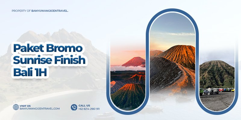 Paket Bromo Sunrise 1N1D Start Surabaya/Malang dan Finish Bali Tour Bromo Sunrise 1N1D Start Surabaya/Malang – Finish Bali Private trip Bromo Sunrise start Surabaya/Malang lalu finish Bali. Nikmati jeep tour, lautan pasir, kawah Bromo & ferry crossing ke Bali dalam 1N1D! paket bromo ke bali 1 hari 1 malam  tour bromo sunrise dari surabaya malang  wisata bromo overland finish bali Banyuwangi Ijen Travel