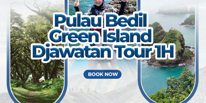 Pulau Bedil - Green Island dan Djawatan Tour 1H Pulau Bedil - Green Island dan Djawatan Tour 1H Trip 1 hari ke Pulau Bedil, Green Island & Hutan Djawatan. Snorkeling, jelajah alam, dan spot foto hits Banyuwangi! Green Island Tour, Djawatan Tour, Banyuwangi Pantai Bedil Tour Banyuwangi Ijen Travel